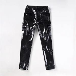 Pantalon en cuir pour homme PIHA SPORTS, coupe droite, taille haute, devant plat, décontracté, imperméable, respirant, pour l'extérieur, hiver - Product Image 2