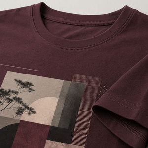 Vente directe d'usine, couleur personnalisée, meilleure qualité, impression sur écran, vente en gros, t-shirt en tricot surdimensionné, moderne, d'été, pour hommes - Product Image 5
