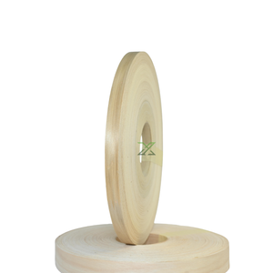 Qing Yang Eco-Friendly Real Wood Acacia Veneer <b>Edge</b> Banding <b>Tape</b> Smooth Texture Rotary Cut 2500mm Length Warm Appearance for - Product Image 5