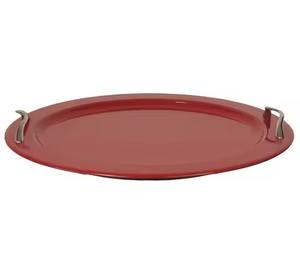 Plateau en métal noir pour chocolat, plat de service décoratif pour bonbons et fruits secs - Product Image 2