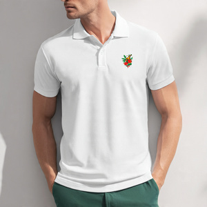 Summer <b>Beach</b> Sublimation Polo <b>Shirts</b> <b>Men</b> Lightweight Turn Down Collar <b>Beach</b> Wear Polo <b>Shirt</b> <b>Men's</b> - Product Image 4