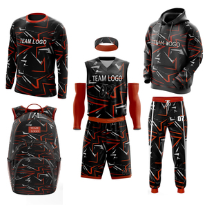 Custom Sublimated Men's Basketball Jersey Kit UV Protection Solid Breathable Custom Team Name Uniform Unisex Printed Set Plus - Product Image 4