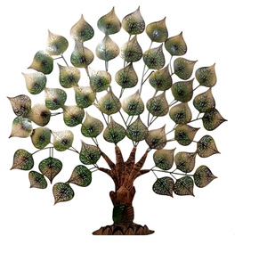 ARBRE À FEUILLES NOIRES EN MÉTAL DÉCOR FINE ART - Product Image 2