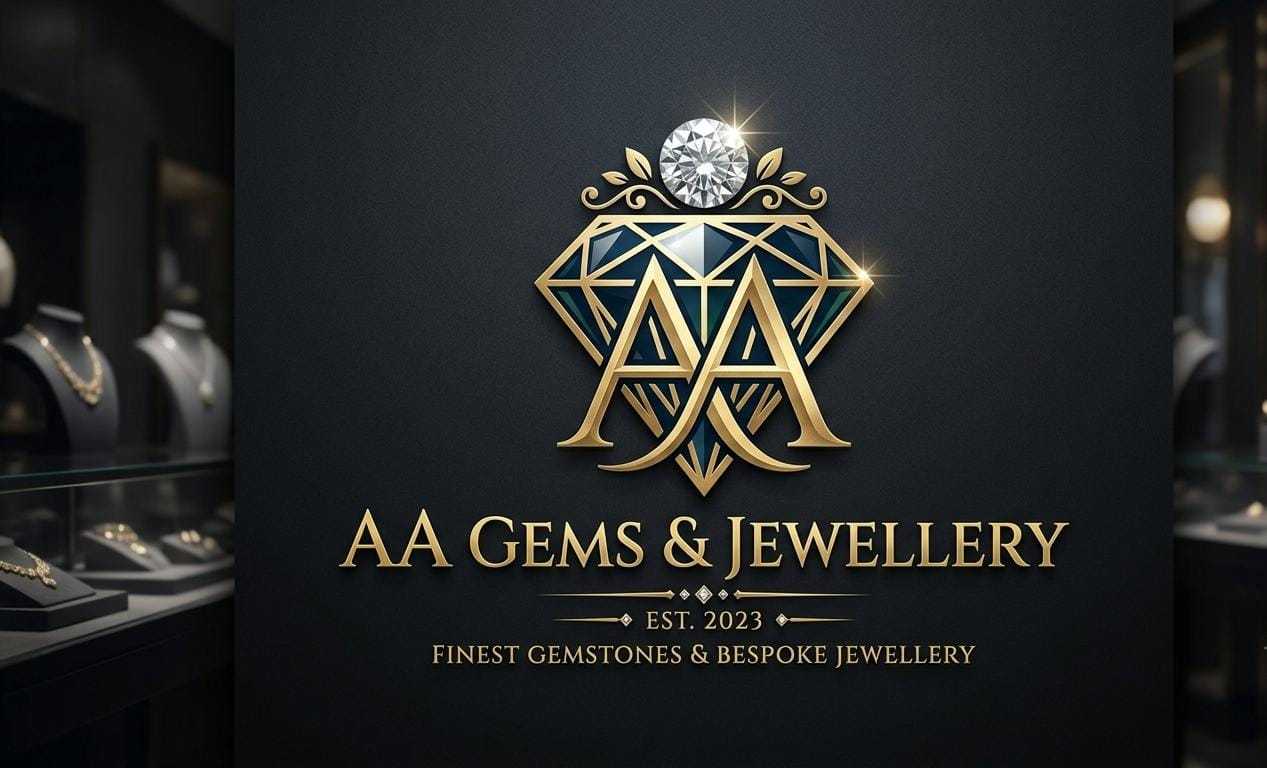 AA GEMS AND JEWELLERY logo