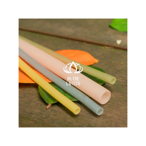 Pajitas de Harina de Arroz Ecológicas, Seguras y Limpias, 2026, Pajitas Comestibles 100% Vegetales, Ideales para Té Boba y Bebidas en Fiestas, Venta al Por Mayor - Product Image 1