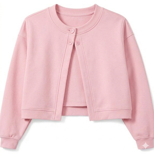 Cárdigan de punto elegante para mujer, ropa exterior para un estilo casual contemporáneo y cómodo para el día a día. - Product Image 1