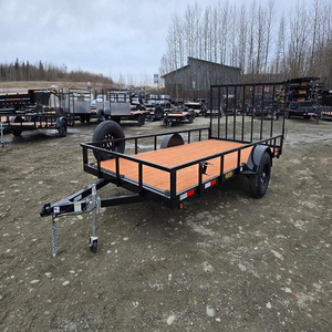 Remorque utilitaire la plus utilisée au monde, 6,4 x 12 pieds, modèle Landscape 3K avec côtés hauts grillagés, livraison rapide et fiable - Product Image 3