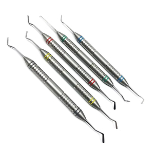Lot de 5 Spatules de Remplissage en Résine Composite Dentaire avec Manche Épais, Applicateur de Résine Dentaire, Kit d'Outils de Réparation, Instrument Dentaire - Product Image 1