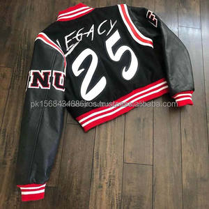 Wholesale Custom Embroidery Spandex <b>Varsity</b> <b>Jacket</b> Unisex Printed Latest Design Baseball <b>Jackets</b> - Product Image 2