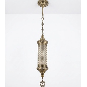 Green <b>Star</b> <b>Hanging</b> Lanterns Flameless Christmas Home Decoration Metal Candle Holders Moroccan Style Indoor Outdoor Decor - Product Image 3
