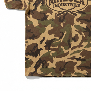 T-shirt de chasse à régulation thermique et gestion avancée de l'humidité, imprimé camouflage, coutures robustes pour terrains difficiles - Product Image 4