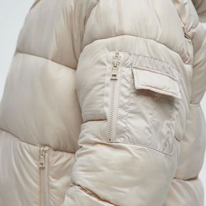Men Puffer <b>Jacket</b> Lightweight Casual Winter Coat Quilted Padding Warm Comfortable Insulated Outerwear For Daily Activities OEM - Product Image 4