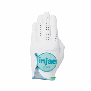 Gants de golf personnalisés INJAE en cuir Cabretta respirant, anti-UV, avec fentes pour les doigts, main gauche, cadeau unisexe, sport, cyclisme, ski - Product Image 4