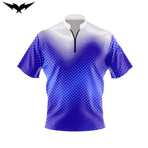 Maillots de bowling légers, imprimés par transfert thermique, respirants, personnalisables pour designs unisexes – Créez votre propre style de maillot de bowling - Product Image 1