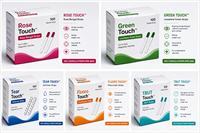 Rose Green Tear Fluoro Touch Eye Staining Strips 100 Strip Steril Panduan Penggunaan untuk Diagnostik In Vitro Saja