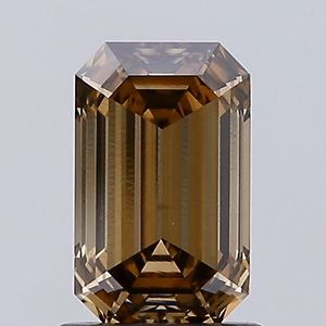 Diamant Gemver en gros, taille coussin, 6,00 carats, couleur marron foncé fantaisie, clarté VS2, cultivé en laboratoire, certifié IGI, CVD HPHT, bijoux - Product Image 1