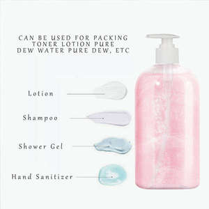 ขวดปั๊มสเปรย์ PET Boston แบบกำหนดเองได้ ขนาด 2oz-33oz สำหรับบรรจุภัณฑ์ผลิตภัณฑ์ดูแลผิว โลชั่น เจลอาบน้ำ แชมพู พร้อมบริการสกรีนพิมพ์ - Product Image 5