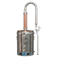 Distillateur automatique d'huile essentielle distillateur à vapeur pour citron Orange citronnelle Rose eau naphta Machine d'extraction