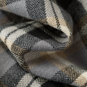 เสื้อเชิ้ตแขนยาวลายสก็อต/ลายตารางผ้าฝ้ายแท้ พิมพ์โลโก้ได้ตามต้องการ สำหรับผู้ชาย เนื้อผ้าระบายอากาศได้ดี คุณภาพสูง - Product Image 2