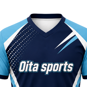 Uniforme de Voleibol Sublimado Azul Cielo Marino, Conjunto de Camiseta Deportiva de Manga Corta y Pantalones Cortos, Ropa Deportiva para Equipos, Entrenamiento y Partidos - Product Image 4