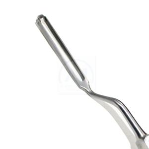 Cuchillo Giratorio Al Mida de 19.5cm, Forma de Bayoneta, 3mm 4mm 5mm, Acero Inoxidable Alemán, Instrumento Manual para Cirugía Plástica ENT, Clase II CE - Product Image 4