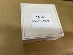 APLUS MP0635-10000 23Ga pin, shank 0.64x0.64, ความยาว 35 มม., ไมโครพินแบบแถบตรง 10000 ชิ้น/กล่อง - Product Image 2