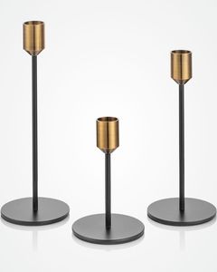 Élégant porte-bougie en métal pour la décoration de la maison de luxe, centre de table de mariage et aménagement d'événements spéciaux - Product Image 4