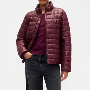 Chaqueta Acolchada de Invierno Personalizada para Mujer, Chaqueta Ligera de Nailon con Logotipo Personalizado - Product Image 2