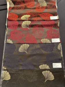 100% Ultra suave poliéster brocado satén Jacquard tela de secado rápido transpirable hilo metálico para prendas de mujer (D No 1340 B - Product Image 2