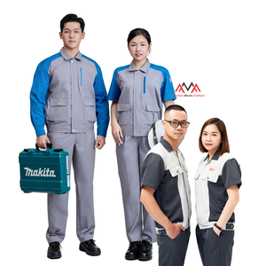 HIGH QUALITY <b>uniform</b> <b>for</b> electrical worker automotive worksuit welder clothing custom workwear factory <b>construction</b> worker shirt - Product Image 1