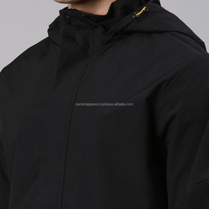 Nardon Apparel Veste coupe-vent à la mode avec logo personnalisé Vestes à capuche d'extérieur légères de sport de haute qualité pour hommes - Product Image 6