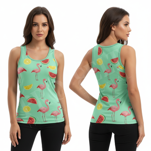 Camiseta sin Mangas de Alta Calidad para Mujer, Estilo Casual, Ligera, para Playa, Yoga y Entrenamiento, a la Moda - Product Image 3