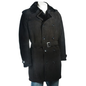 New Stylish High Demand Luxury <b>Shearling</b> Leather <b>Jackets</b> <b>for</b> <b>Men</b> Warm Winter Outerwear Soft Stylish Genuine Leather <b>Jackets</b> - Product Image 1