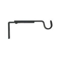 Support extensible direct usine pour tringle à rideau métallique, accessoires de quincaillerie pour rideaux, vente en gros