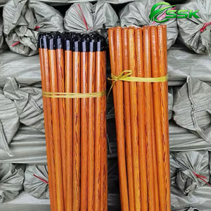 ด้ามไม้กวาดพลาสติกคุณภาพสูง 120 ซม. พร้อมด้ามเคลือบ PVC ทำความสะอาดง่าย ราคาโรงงาน - Product Image 2