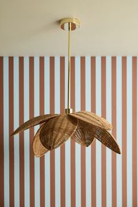 Lámpara Colgante de Ratán Natural Hecha a Mano, Estilo Boho, OEM ODM - Product Image 3