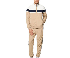Chándal Deportivo de Alta Calidad para Hombre, Casual, Manga Larga, con Cordón, Forro Polar, Resistente al Viento, Ecológico, 100% Algodón, Bordado, Servicio OEM - Product Image 1