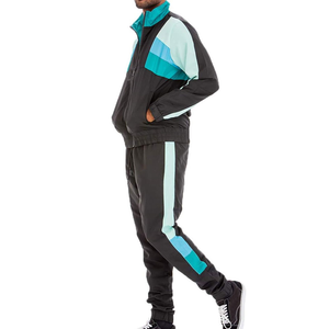 Men's Premium Quality Two-Piece Set Breathable Windbreaker Long Sleeve Crinkle <b>Tracksuit</b> Plus Size Casual Wear Summer - Product Image 5
