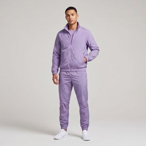 Ensemble de survêtement en nylon pour hommes, léger, personnalisable, pour la course, la gym, l'entraînement, les sports de plein air, vente en gros - Product Image 6