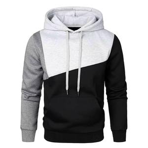 Sudadera con Capucha para Hombre, Manga Raglán, Color Sólido, Cierre Frontal con Cremallera, Corte Regular, Tejido de Forro Polar para Invierno, 100% Algodón, Transpirable - Product Image 1