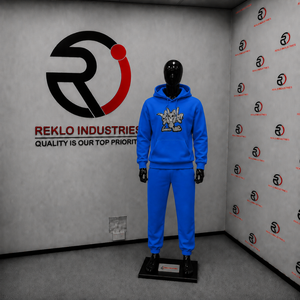 Survêtement bleu à capuche avec imprimé de personnage, tenue décontractée longue pour adultes, saison automne, 100 % coton, design respirant, en promotion - Product Image 3