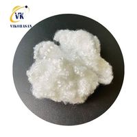 Meilleur Prix Fibre de Polyester Siliconée Conjugée Creuse HCS 7D 15D Blanche pour Béton – Matériau de Remplissage Recyclable