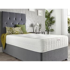 Comfortable 75x36x8 Inch Microfiber Mattress Pad Topper for Home & Hotel Use - Product Image 1