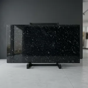 High Demand Most Selling Premium Pearl Black Granite Natural <b>Stone</b> Slabs for Countertops Flooring Monuments and Construction - Product Image 3