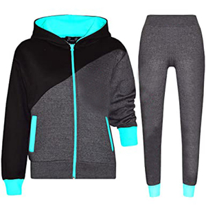 Conjunto Deportivo Unisex de Invierno, Estampado, Talla Grande, Forro Polar Ligero, Transpirable, de Secado Rápido, Top de Manga Larga y Pantalón Largo - Product Image 2