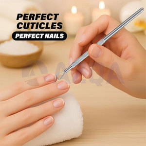 Professional Stainless Steel Manicure and Pedicure Tool <b>Set</b> with Cuticle Nipper Scissors and <b>Nail</b> Cleaners - Product Image 4