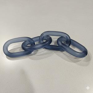 โซ่เรซิ่นแบบกำหนดเองเป็นมิตรกับสิ่งแวดล้อม ตกแต่งผนังอเนกประสงค์ สำหรับงาน DIY ปรับแต่งได้ - Product Image 1