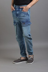 Jeans Abdul Royal World Export de Algodón Elástico Premium, Diseño Casual, Corte Ancho, Marca de Diseñador, a la Moda, con Estilo, Desgastados - Product Image 4