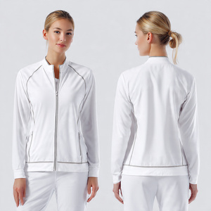 Blouses médicales à manches longues de haute qualité, extensibles, uniformes d'infirmière, blouses médicales - Product Image 6