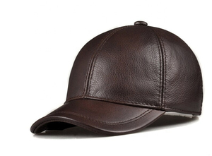 Gorra de Cuero Personalizada con Correa Ajustable, Gorro de Moda Premium, Servicio de Fabricación OEM ODM, Gorra de Cuero - Product Image 3